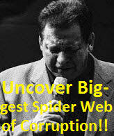 Mario Murillo, ...Uncover the biggest spider web of corruption...