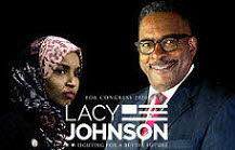 Support Lacy Johnson defeat Ilhan Abdullahi Omar